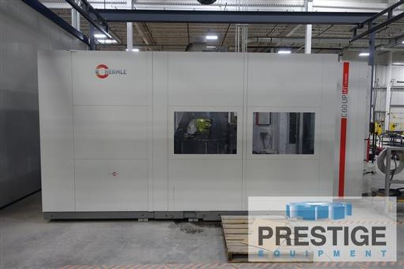 Hermle C60U MT 5-Axis Turning & Milling Center, Siemens 840D sl, (4) Pallet System, 18K Spindle, 70 ATC, 2015, #32763