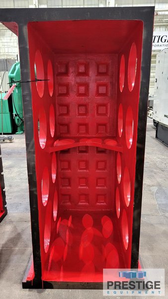 72" x 36" x 43.5" T-Slotted Angle Plate, 9 Horizontal T-Slots, 4 Vertical T-Slots, Qty 2, #43231