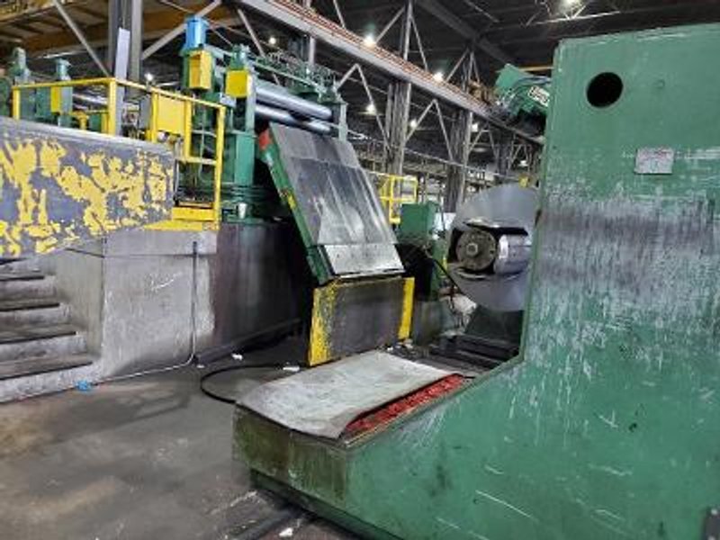 52" x .250" x 40,000Lb Loopco Loop Slitting Line