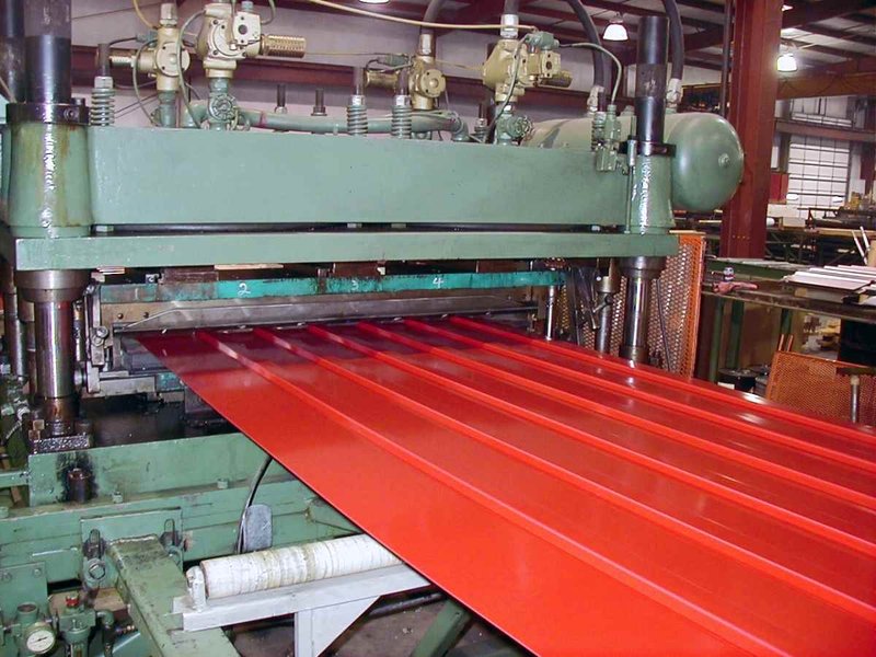 10 Stand x 3" x 54" BRADBURY M3 Ribbed Panel Rollform Line