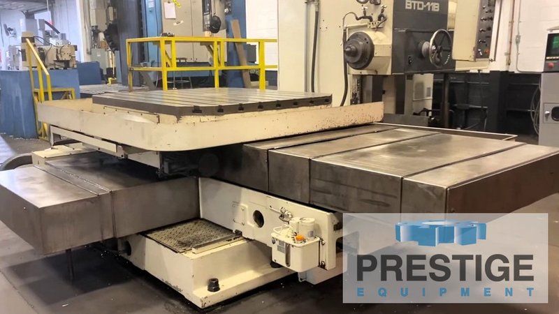 4.3" Toshiba BTD-11B, X-78", Y-59", Z-51", W-25", 55" x 63" R.Tab, 1600 RPM, CAT 50, Tosnuc 3 CNC, #32969