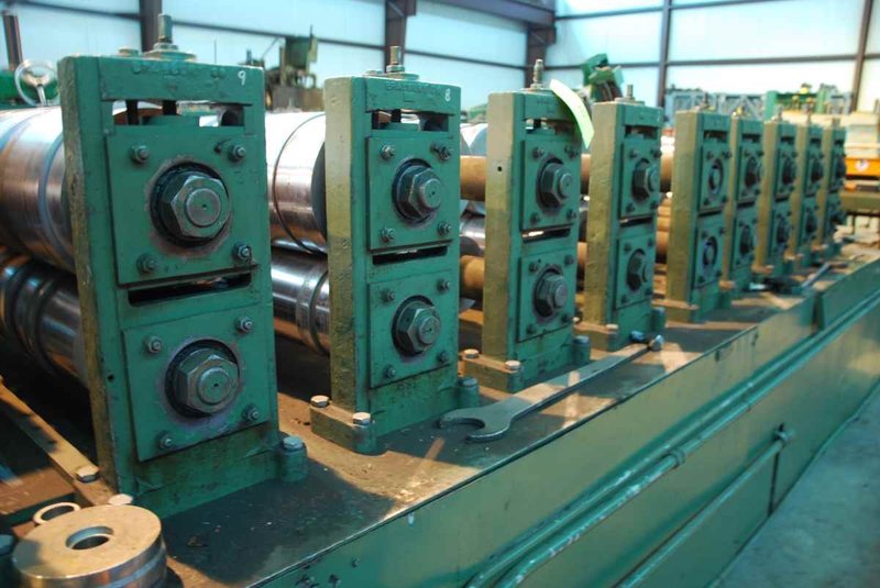 10 Stand x 3" x 54" BRADBURY M3 Ribbed Panel Rollform Line