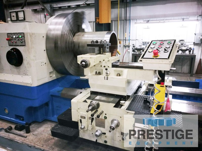 63" x 236" Poreba TCG 160/6M Heavy Duty Lathe, 40 Ton Wt Capacity, 100 HP, Remanufactured 2019 #43148