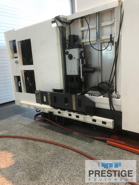 Averex HS-550K, X-31.5", Y-31.5", 19.68" Pallets, 0.001 Deg., 60 ATC, Fanuc Oi-M, Thru Spind Cool, Demo Machine, #32588