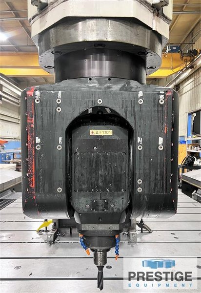 Hexram MP1024 5-Axis, X-289", Y-131", Z-47.5", 120" x 288" Tbl, 2-Axis Head,  13K RPM, Fanuc iH Pro CNC, 2018, #32458