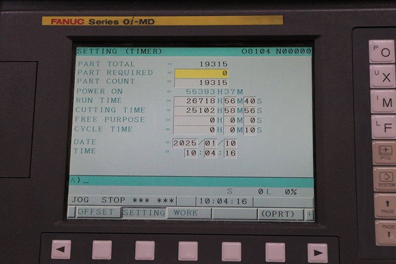 TOYODA WELE AA956 CNC VERTICAL MACHINING CENTER - NEW: 2012