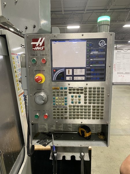 HAAS VF-9/40 VERTICAL MACHINING CENTER, NEW 2007, LOW HOURS, 10,000 RPM, TSC, RENISHAW TOOL PRESETTER