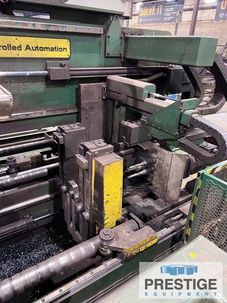 Controlled Automation DRL-348TC Beam Drill, 3-Spindles With ATC, 2100 RPM, 2015 Yaskawa Drives, 2009 #32361