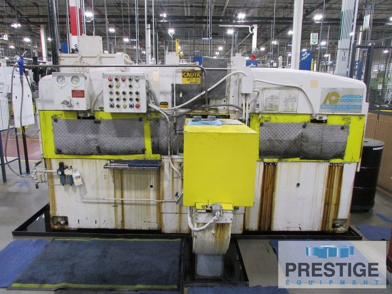 Anderson Cook 350, 54" Stroke, 48" Max. Rack Length, 4.75" Rack Face Width, 2.5" Max. Part Dia., Live Centers, #32338