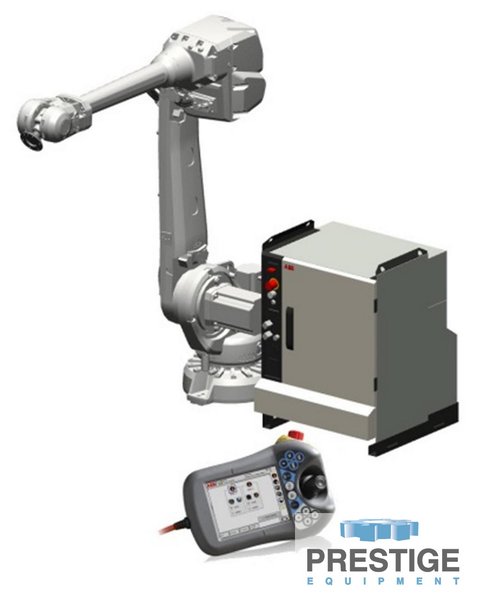 Wolf Welding Cell, IRB 4600 6 Axis Robot, IRC5 Controller, HeadStock/TailStock, Power Wave AC/DC 1000 SD, 2018 #43222