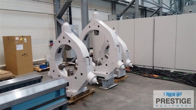 Poreba TCG-160 x 10M, 63" Swing, 393" Centers, Inch/Metric Threading, 100 HP, 63" 4-Jaw Chuck, Refurbished 2015, #32445