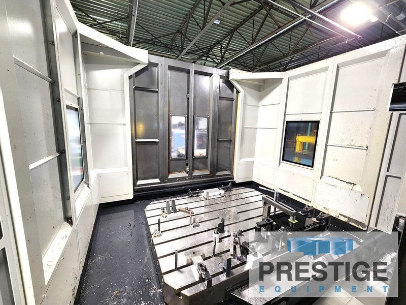 Doosan DBC110, 2015 X-98", Y-78", Fanuc 31i, 55" x 71" B-Axis Table, 4,000 RPM, 40 HP, 60 ATC, CTS, #43734