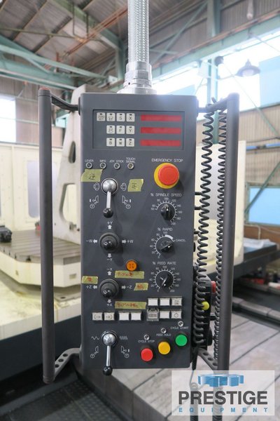 5.12" Toshiba BTD-130H.R22, X-118", Y-90", Z-63", W-27.5", 70" x86" Tbl, 2,500 RPM, 38-ATC, Tosnuc 999 CNC, 2020 #43911