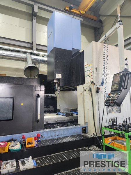 Doosan BM-1530M Bridge Type VMC, X-118", Y-59", 67" B/C, Fanuc 31iB, 40 ATC, 12,000 RPM, 2017, #43919