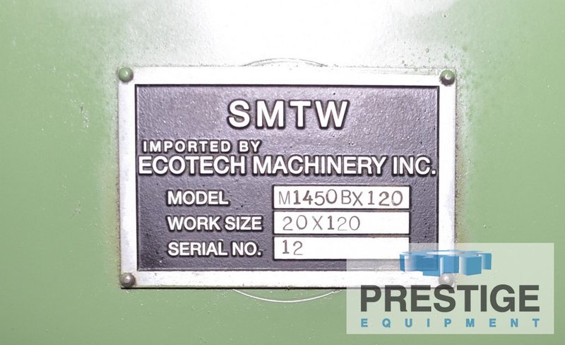 SMTW ECOTECH M1450BX120 Universal Cylindrical Grinder, 20" x 120", Head Swivel, Internal Att., Taper, Coolant, #32732