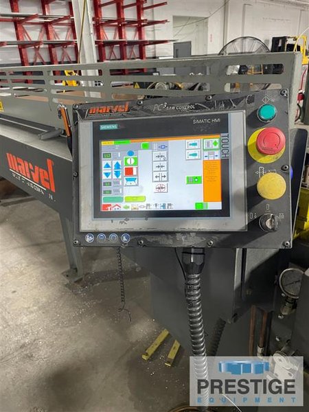 Marvel 380A-PC-60, 15" x 20" capacity, PC3 Programmable control, bar feed w/48" stroke,  2017 #43806