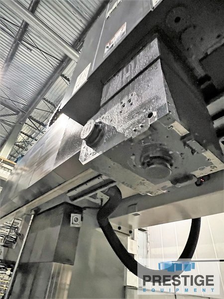 Toshiba MPC-3180B 5-Face Mill, X-354", Y-154", (2) 106" x 315" Pallets, Fanuc 30iB, 180-ATC, 3 Angle Heads, 2012 #32565