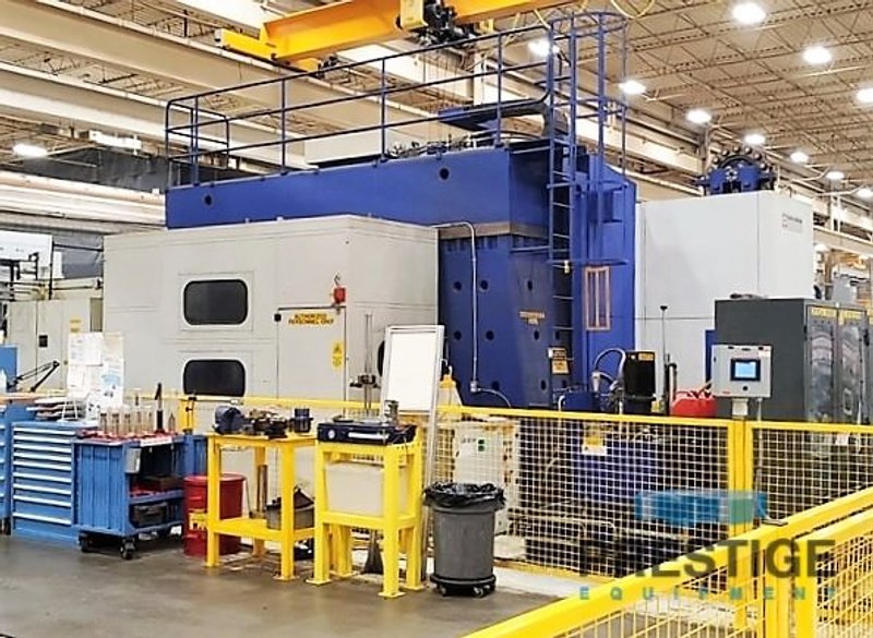 Tos FOQ 80-VR2,6, X-98",Y-63",Z-31.5",W-20", 78" x 78" Tbl, 25 Ton Tbl Cap, 7-Axis, Siemens 840D, 2008, #30936