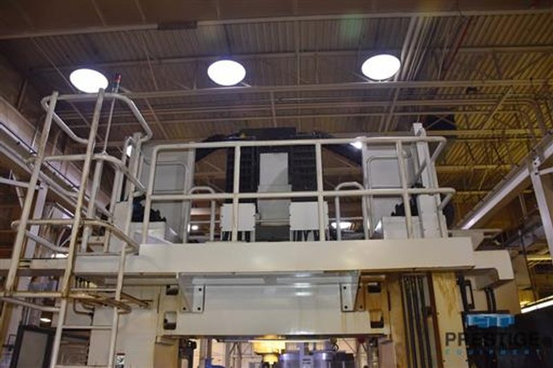 Toshiba MPH-2140S 5-Face Mill, X-177", Y-114", (2) 70.86" x 157" Pallets, Tosnuc 888, 90 ATC, Rt. Angle Hd, 2000, #31151
