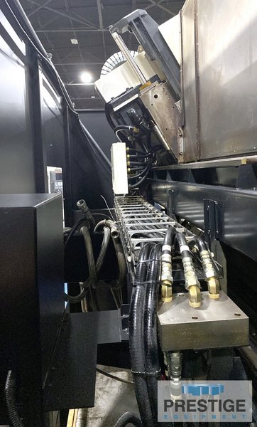 Mazak Slant Turn 50N CNC Lathe, 31" x 118", 16" 3-Jaw, 15-Pos. Trt, HP Cool, Probe, Stdy Rest, Mazatrol 640T, #32751