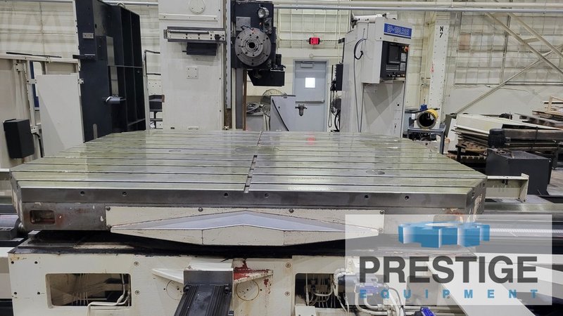 5.9" Toshiba BP-150.R22 , 60 ATC, X-160", Y-120", 71" x 86" B-Axis Rotary Table, 2500 RPM, TSC, 50 HP, 2013, #43653