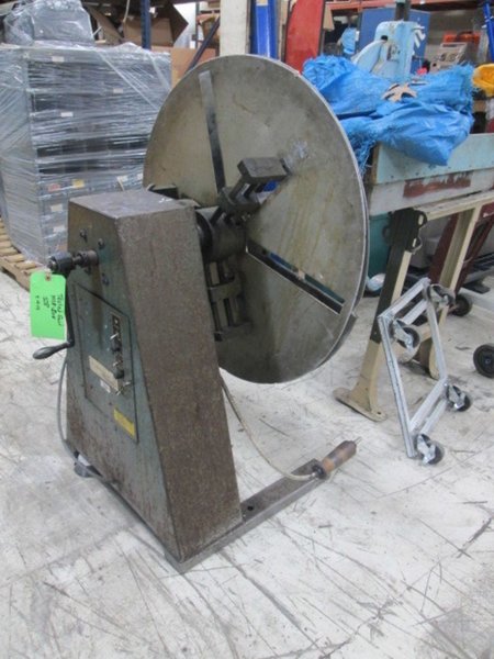 P/A 500 lb Motorized Stock Reel, Model MSR-500, Max mat. width 7", Max coil OD 42", (3
 Available) STK# 1308-1313