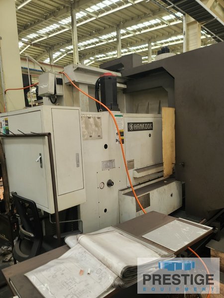 Hankook Hanturn-95CM x 8000, 37.4" Swing, 315" Centers, Fanuc 31iA, 10" Bore, Live Milling, Tooling, 2015, #32726