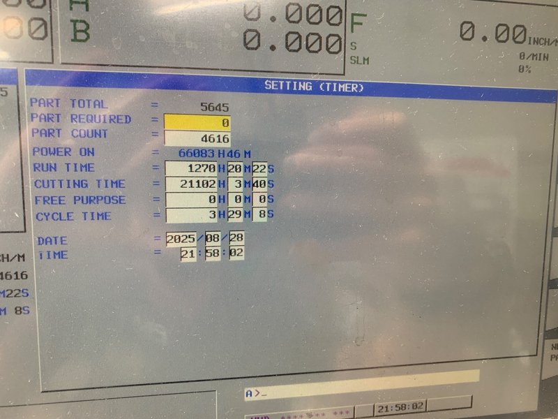 2014 Toyoda Wele UA-2090 5 Axis Machining Center Universal Machining Center