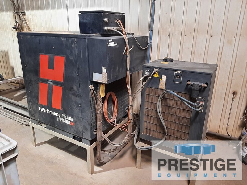 Messer Titan 12/8P, 12' x 54' Table, Messer Global CNC, 5-Axis Bevel Head, Hypertherm HPR400XD, Dust Collector, #43893