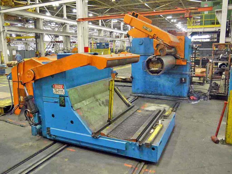 60" x .250" x 10" PAXSON Slitting Line