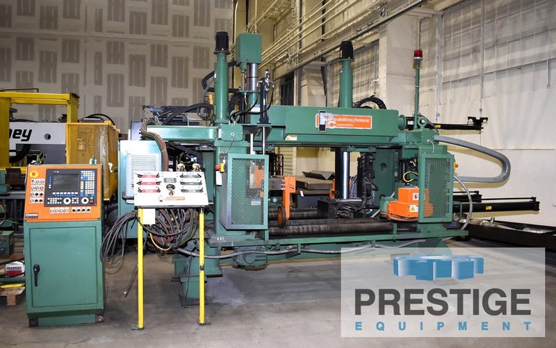 Peddinghaus ABCM-1250/3B Beam Coping Line, 50" x 24" Max. Profile, Fagor 8055 Retrofit 2010, #31655