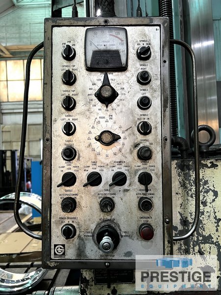 Giddings & Lewis 65-E4-T, 4" Spdl, X-84", Y-72", Z-30", W-44", 48" x 96" Tbl, Op. Pendant Ctrl, Ball Screws, #43383