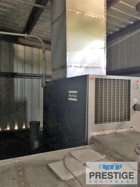Atlas Copco GA75P FF Air Compressor, 100 HP, 128 PSI, 459.6 CFM, 460 Volts, 2013, #32157