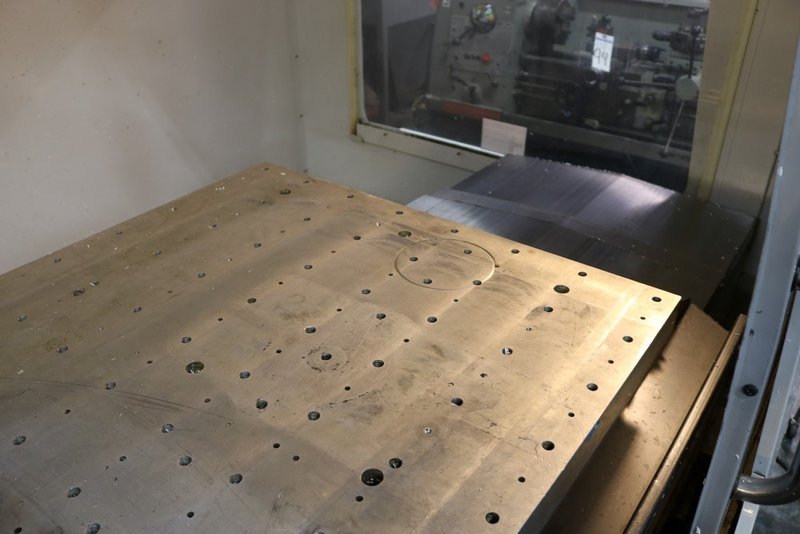 HAAS VF6D/40 VERTICAL MACHINING CENTER, NEW 2006, 15,000 RPM SPINDLE WITH THRU SPINDLE COOLANT