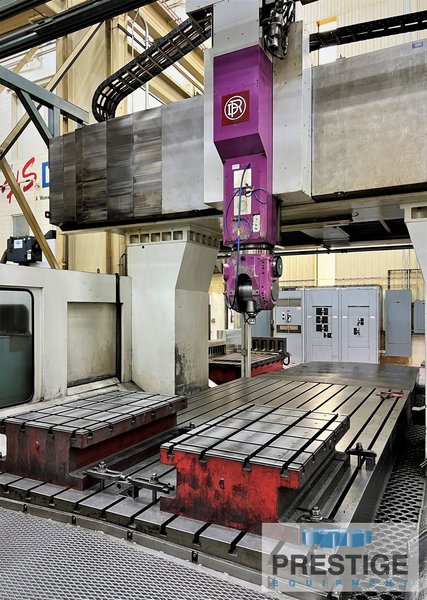 Droop & Rein TF2500, 5-Axis,X-216", Y-130", Z-60", 118" BC, 98" x 196" Tbl, 2-Axis CNC Head, Heidenhain 530, 2022 #43863