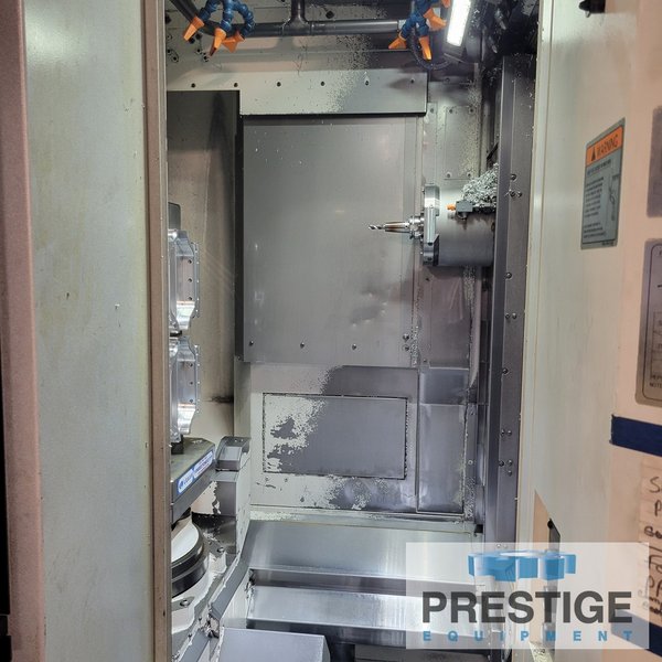 Okuma MB4000H CNC 4-Axis, X/Y-22.05, (6) Sta. APC w/ 15.7" Pallets, OSP-P300MA, 64 ATC, 15,000 RPM, Probes, 2017, #43982
