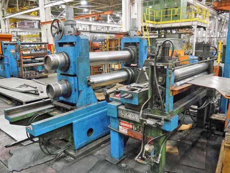 60" x .250" x 10" PAXSON Slitting Line