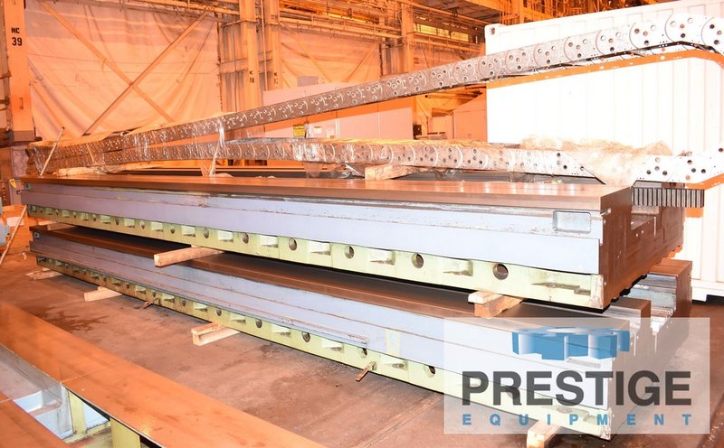 5.9" Scharmann Heavy Cut 2 Ram Type, X-780", Y-138", Z-23.4", W-27.6",  Angle Head, 60 HP, Heidenhain TNC 407, #27919