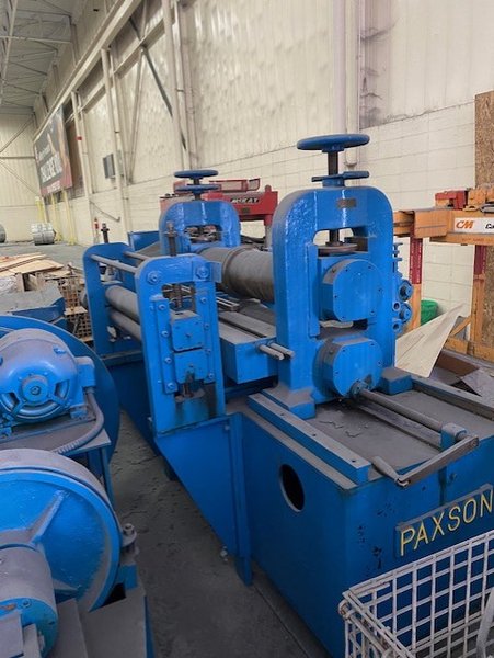 36” x .187” x 10,000Lbs Paxson Slitting Line