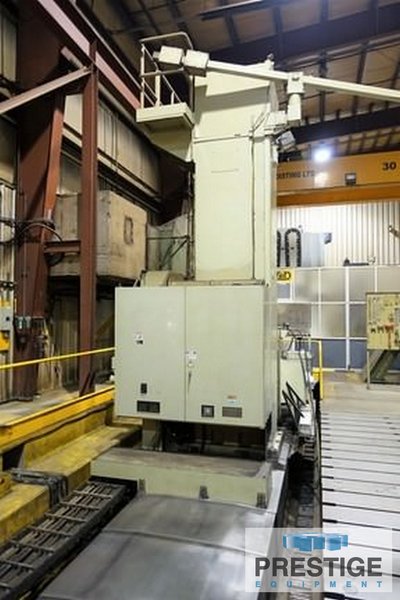 5.12" Toshiba BF-130A, X-295", Y-118", 180" x 156" T-Slotted Floor Plate, Fanuc 15-M CNC, 1997, #32262