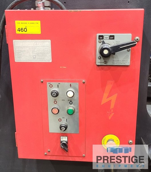 Amada RG-100, 110 Ton, 118" O.A, 100" B.H, 3.9" Stroke, 15.76" Throat, 14.5" Daylight, NC9EX-II 3-Axis #43725