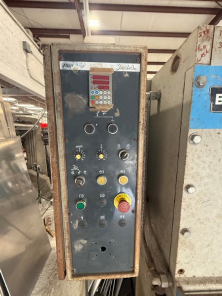 3/8" x 10', BAYKAL, #MGH 3100x10, 10'x 3/8, hyd., 39" PFOBG, 30 HP, 1998