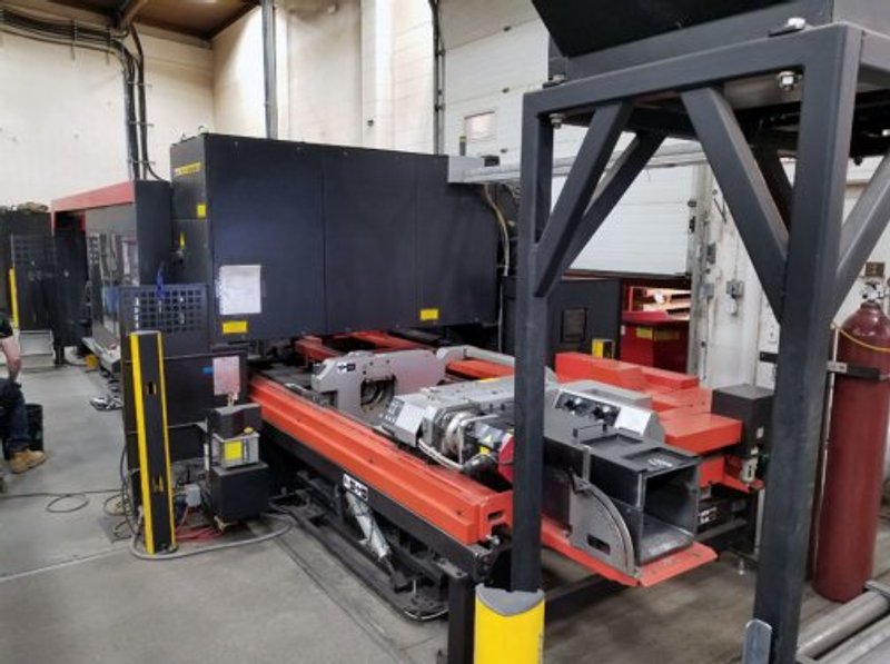 4000 WATT AMADA FO3015MII RI CO2 LASER CUTTING SYSTEM WITH ROTARY INDEX
MFG:2013
APPROX: 14,623 HOURS (AS OF 5/9/19)