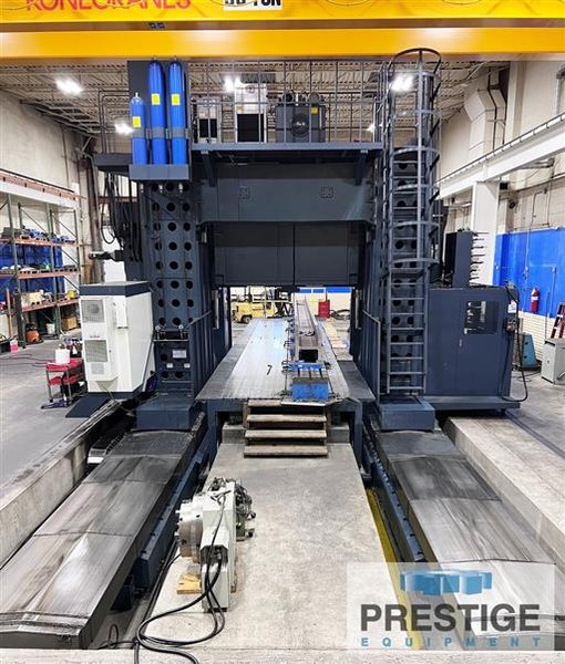 Johnsford SDMC 5-Face Gantry Mill with Adj. Rail, x-472", Y-141" z-55", 40 ATC, TSC, Fanuc 31i, 2017 #32073