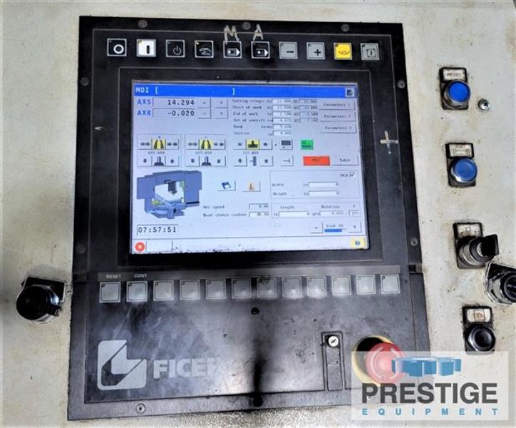 Ficep K100, 40" W x 17.75" H Capacity, 1.61" Blade Width, Mitering, Ficep CNC,  2013 #31910