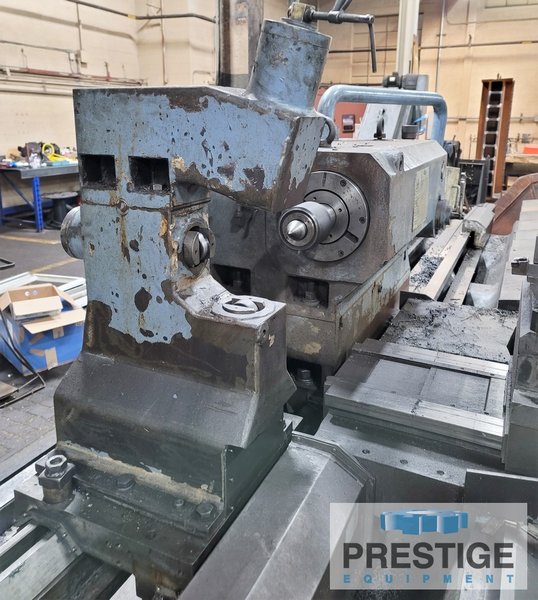 Tacchi HD/3 105L CNC Lathe, 45" Swing, 275" Centers, 80 HP, 3-Way Bed, Steady Rests, Chip Conveyor, Siemens CNC, #32421
