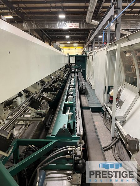 BLM Adige LT712D Tube Laser, 5" Max. Dia., 335" In-Feed, 2.5 KW Rofin CO2 Resonator, 2006 #32411