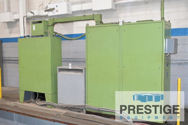 6.3" Wotan Rapid 3 CNC, X-630", Y-123", Z-34",  W-36", #50 Taper, 1250 RPM, Floor Plates, 85 HP, AB 8400 CNC, #43589
