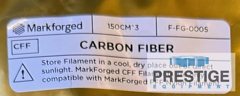 Markforged X7, Build Volume 23" x 11" x 8", CFR, Plastics & Fiber Options, Active Print, Laser Inspection, 2019, #43490