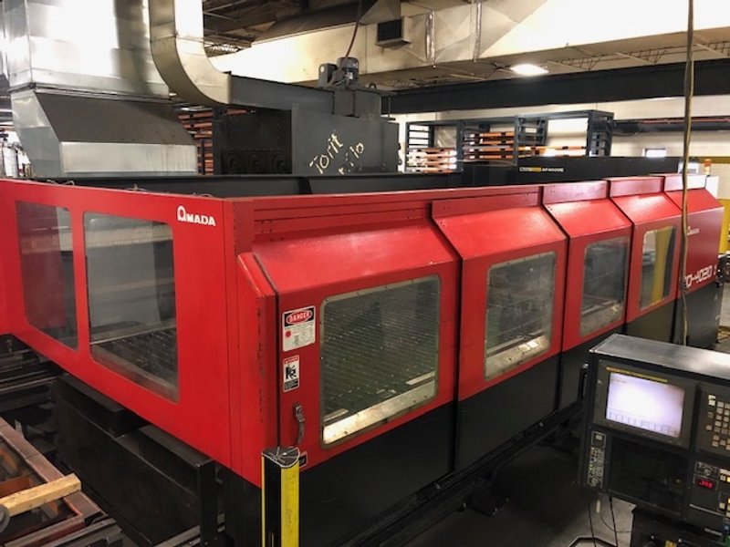Amada 6x12, 4000 Watt Laser